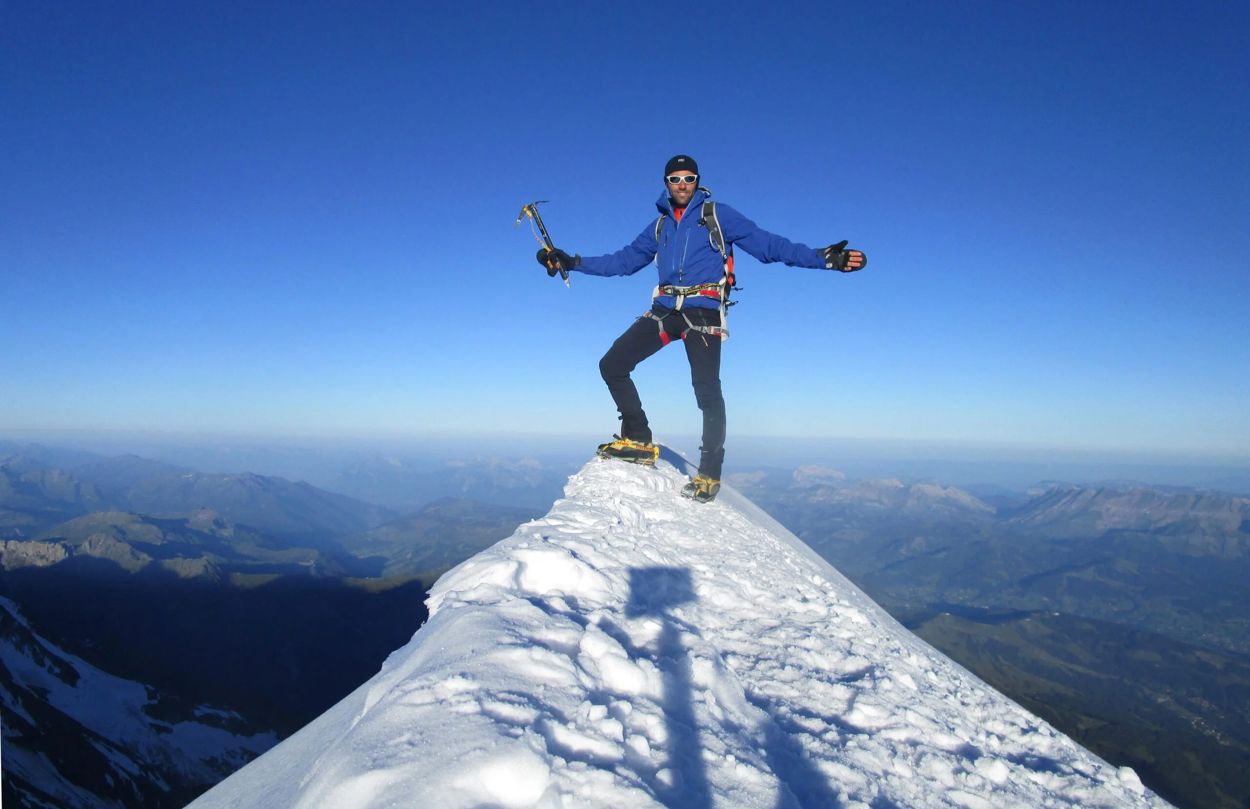 Scalata in sicilia con neve