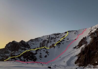 Alpinismo Invernale sulla Valle del Bove