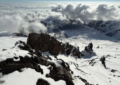 Alpinismo Invernale sulla Valle del Bove